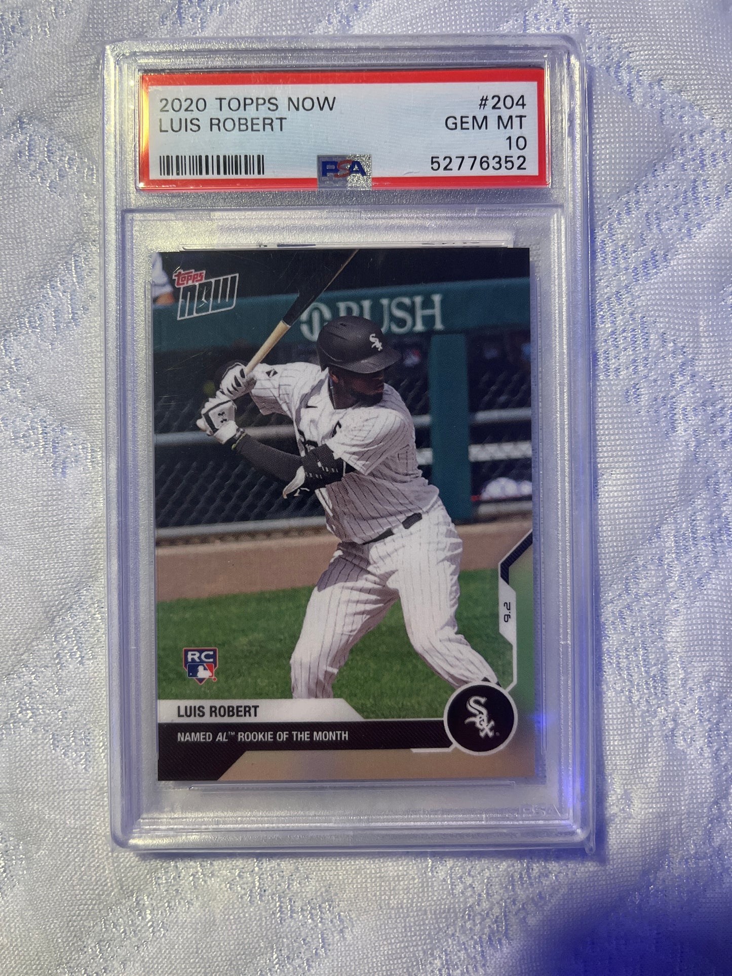 Luis robert rookie psa 10