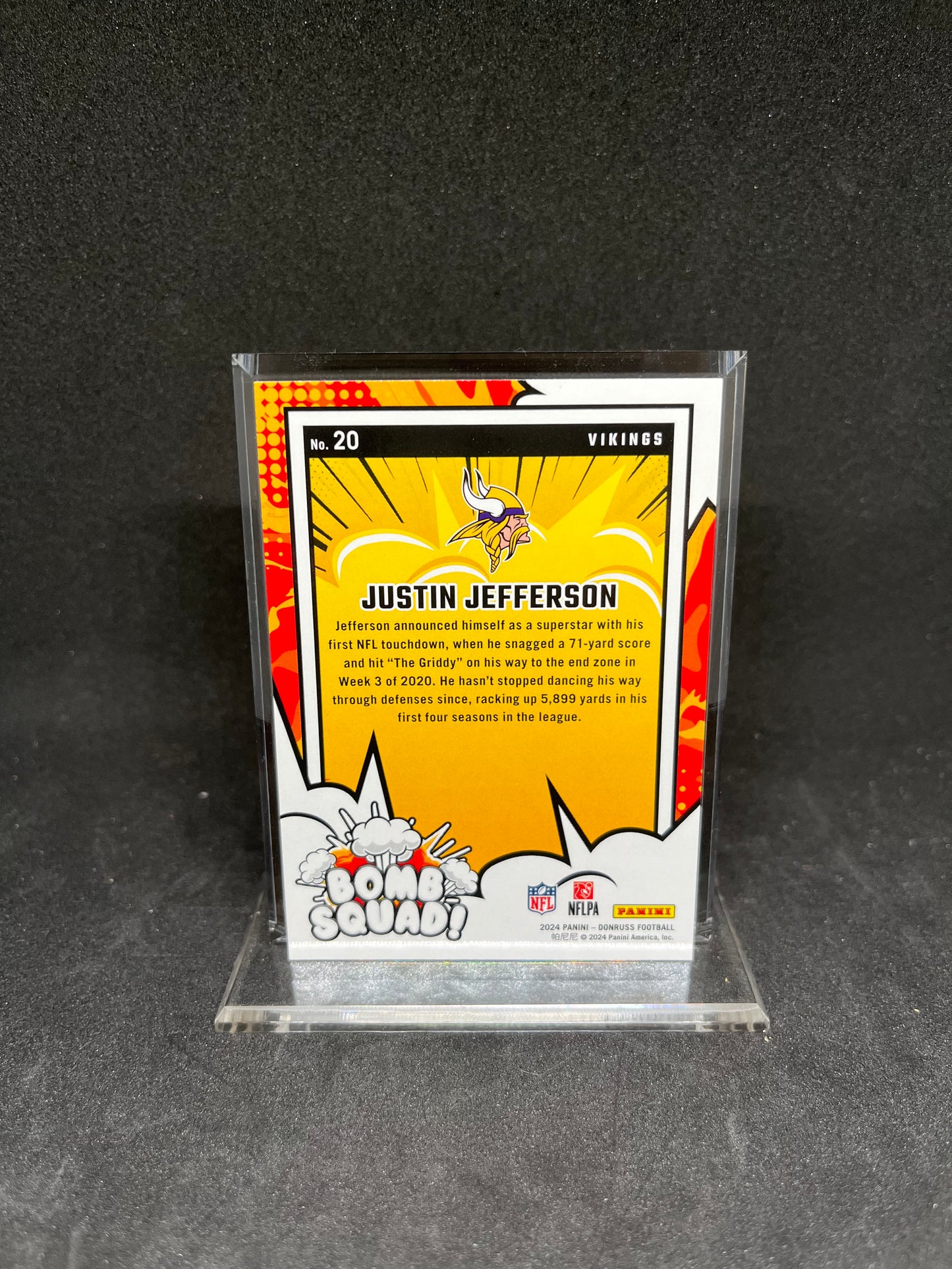 Justin Jefferson Bomb Squad