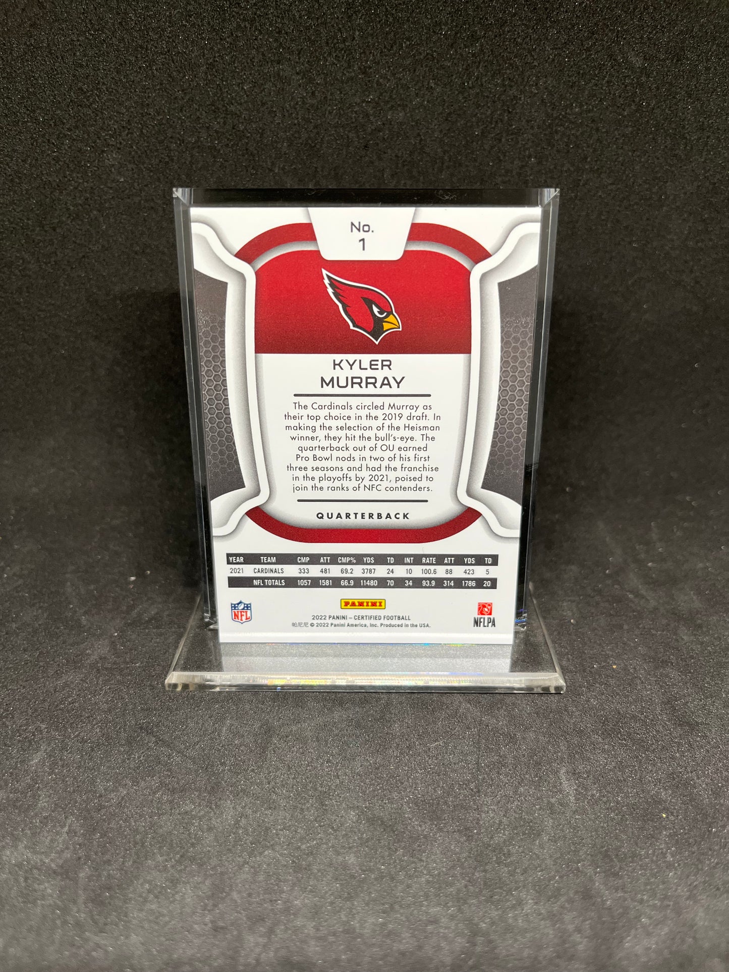 2022 Certified Green Kyler Murray 3/5