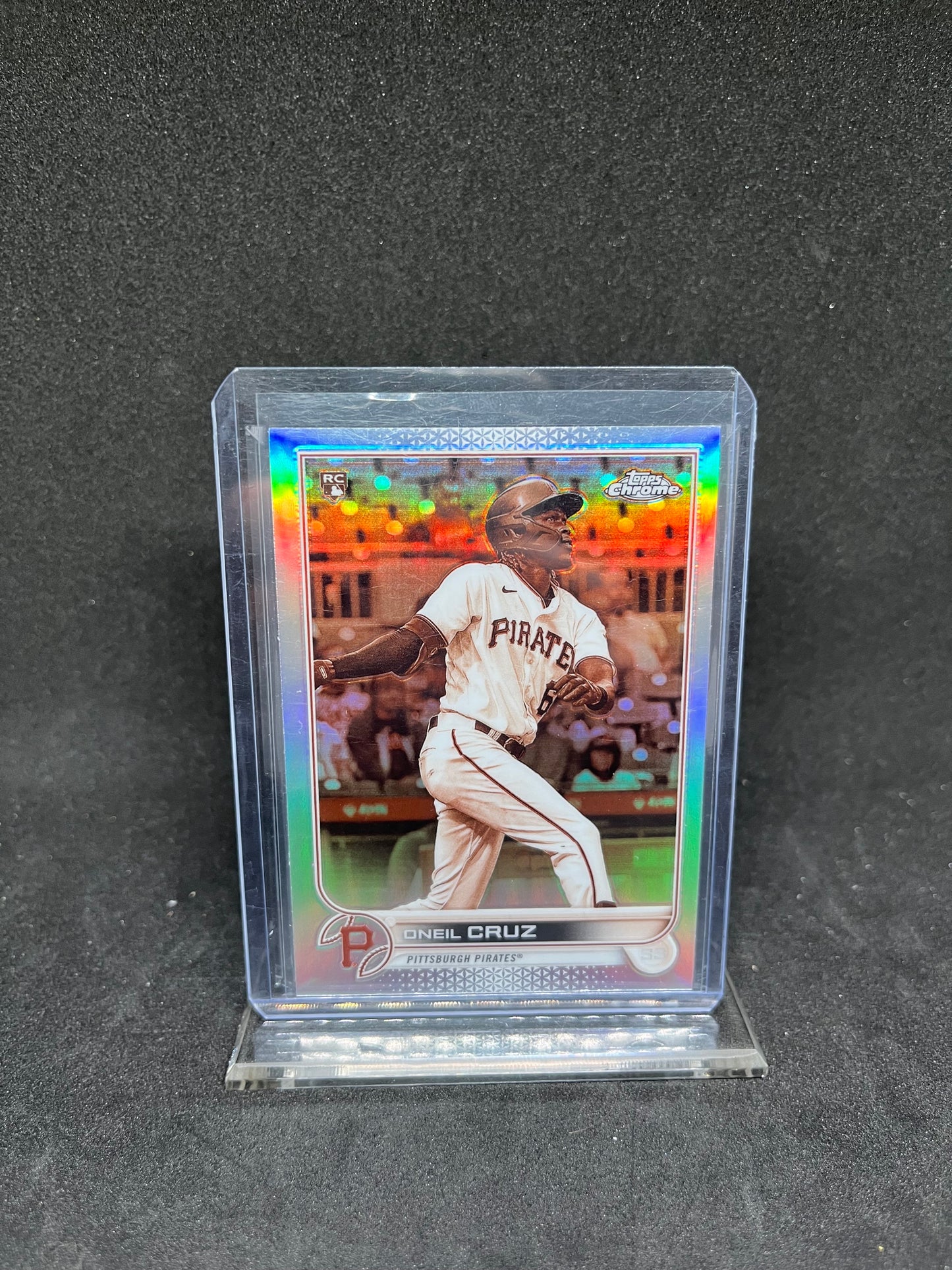 Oneil Cruz 2022 Topps chrome logofractor sp rookie rc pirates