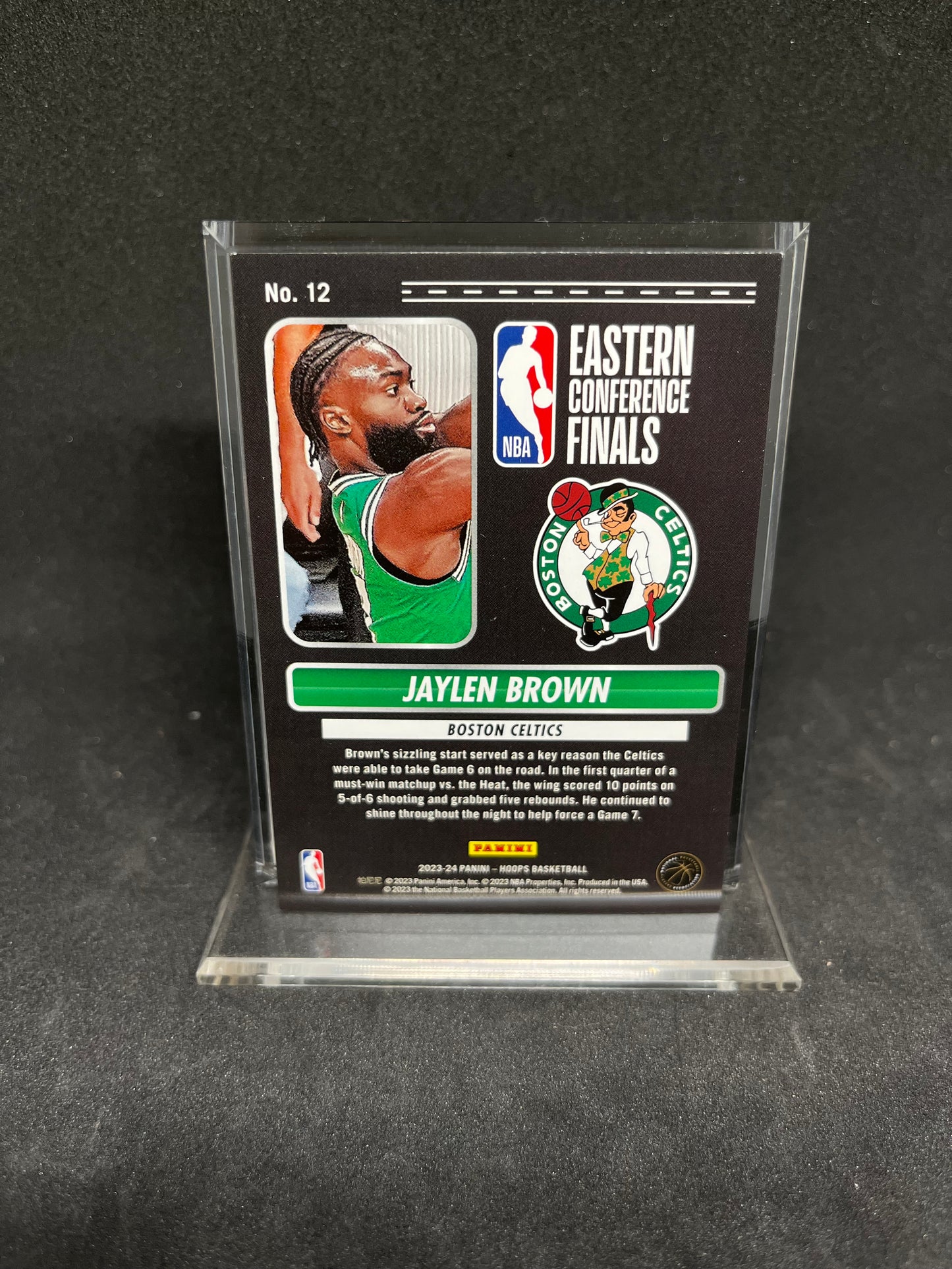 Road to the finals Jaylen Brown No.217/499