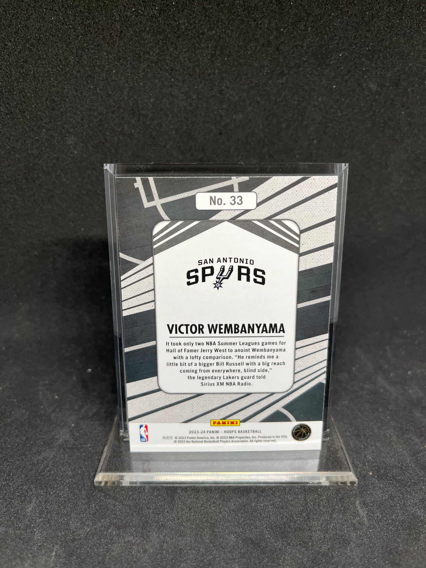 Victor Wembanyama We Got Next No.33