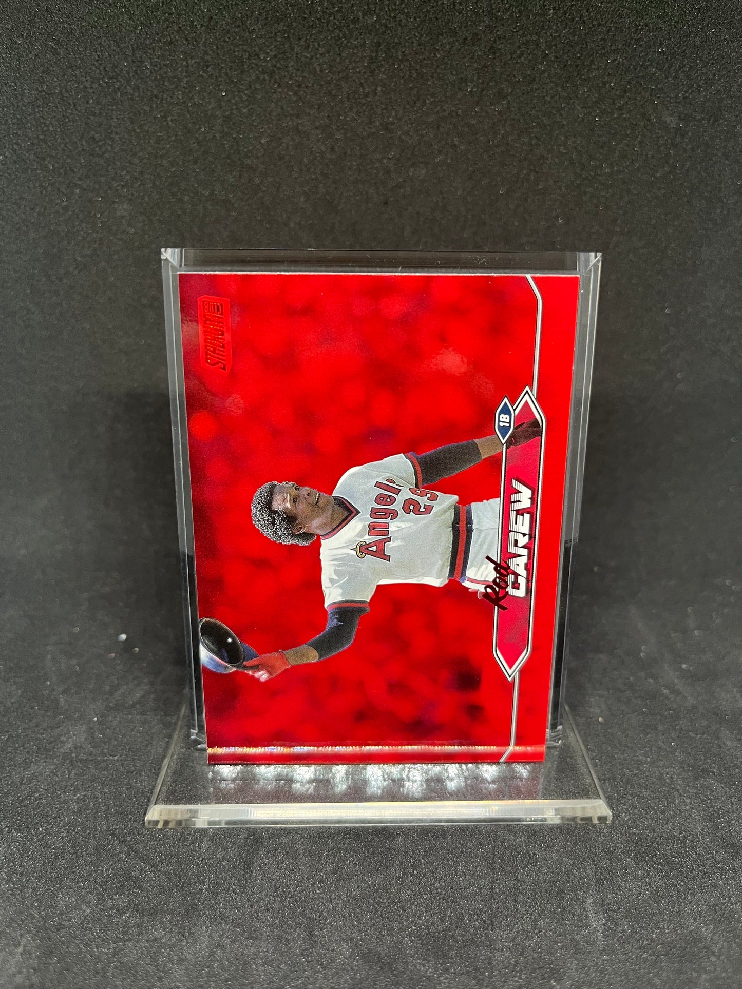 Rod Carew 2024 Stadium Club Red #14 - California Angels